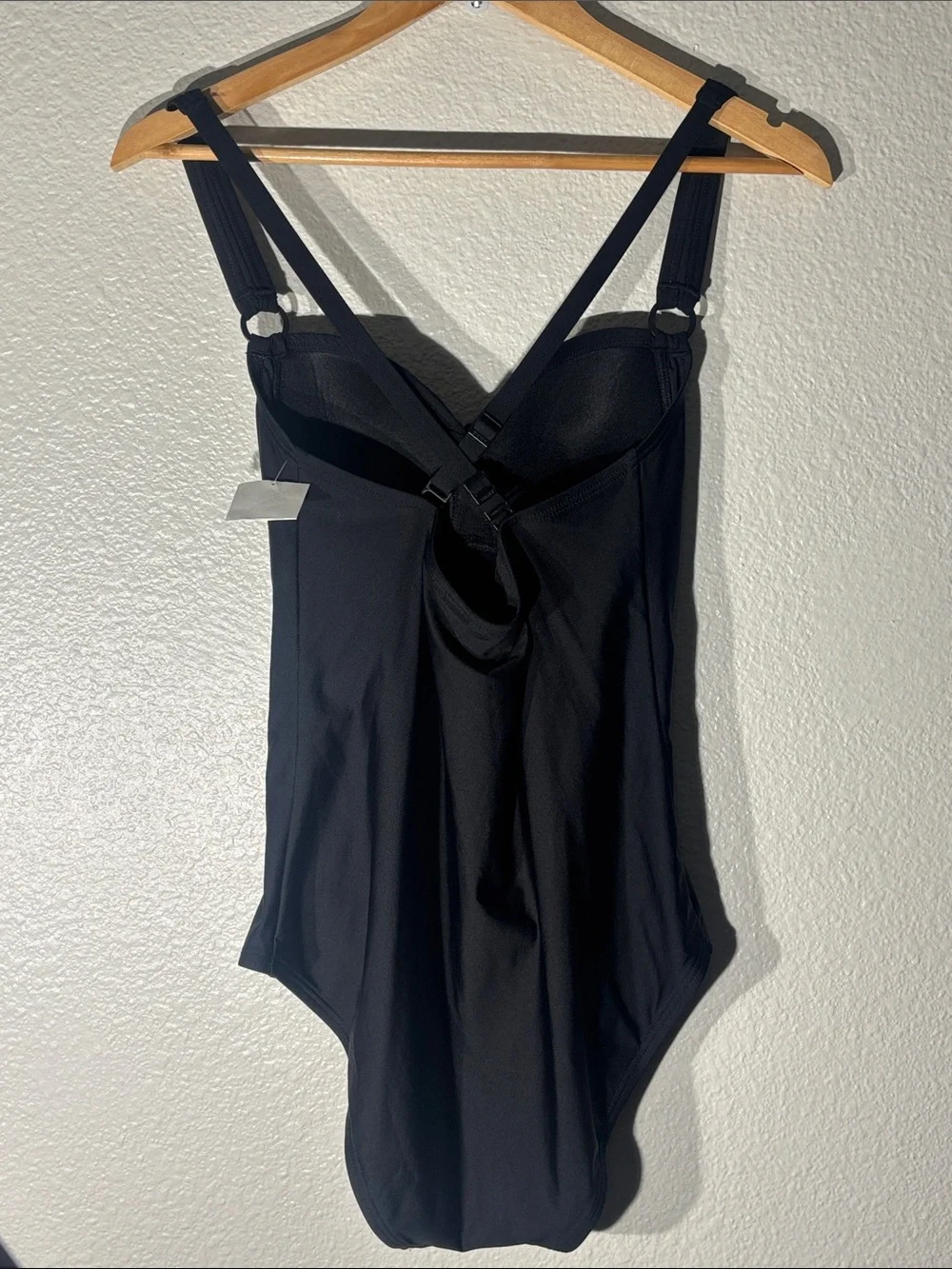 DKNY Twist Tummy Control One Piece Swimsuit - Picture 11 of 15